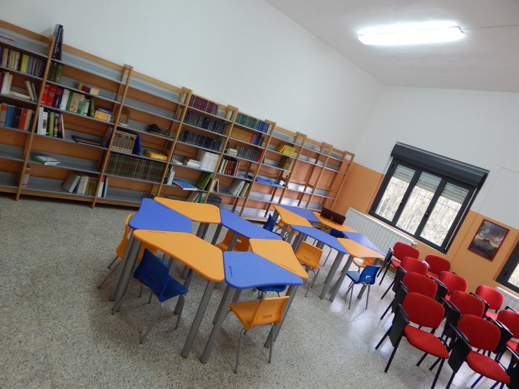 La nuova biblioteca della Scuola secondaria di Teulada